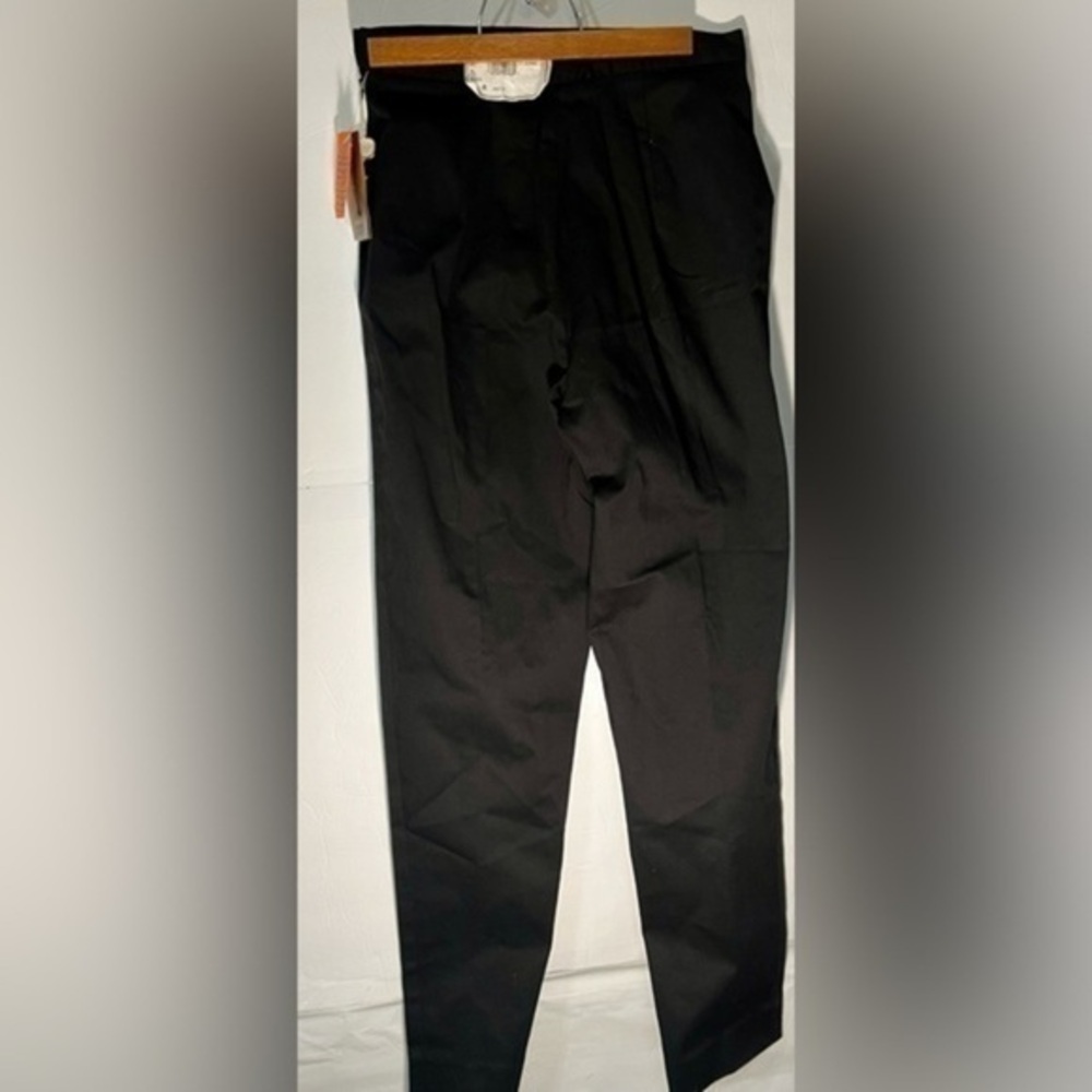 NWT H W OPTIONS WOMANS SLIME FIT BLACK PANTS SIZE 6 PETITE